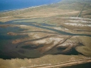 Η εκβολή του χείμαρρου Λουτρού στη λιμνοθάλασσα Λακκί /  The mouth of Loutros torrent in Lakki lagoon (A. Athanasiadis)